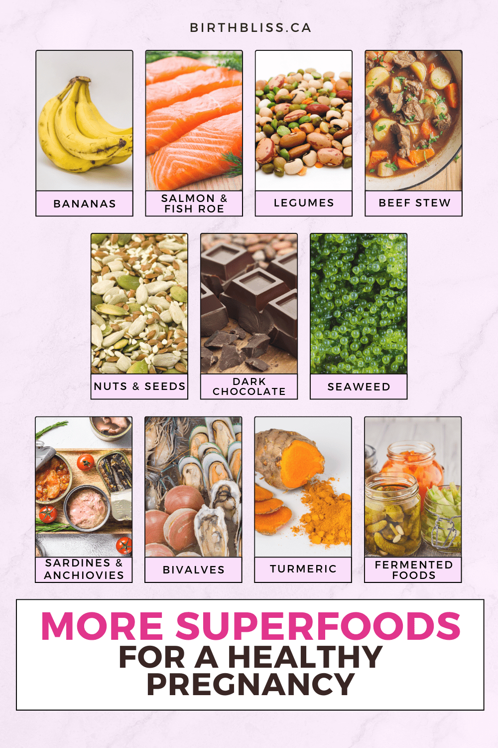 10 Superfoods for a Healthy Pregnancy - Bump, Birth, Beyond: Pregnancy ...